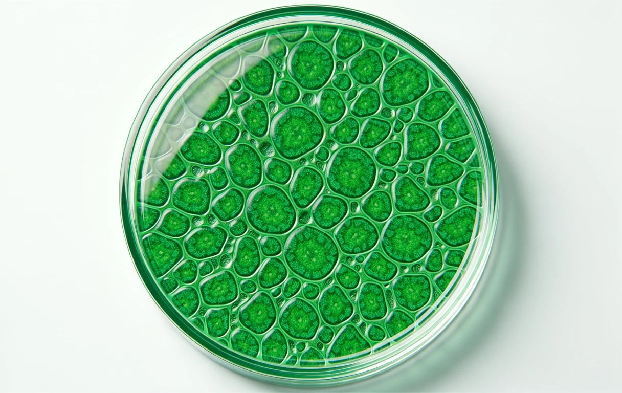 Microscopic Botanical Pattern
